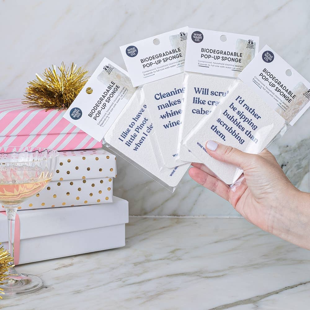 Biodegradable Pop-Up Sponge