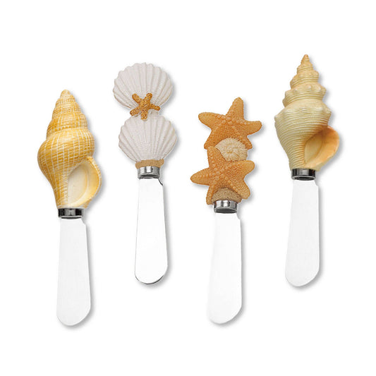 Shells Polyresin Cheese Spreader