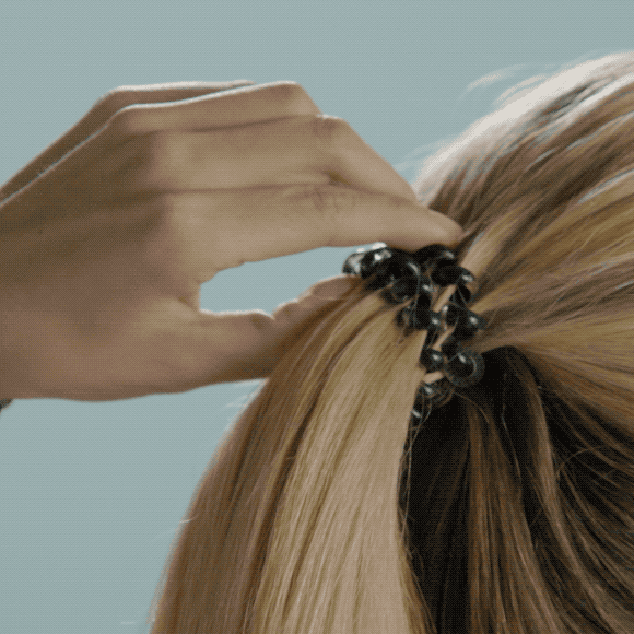 Crystal Clear Hair Ties - sm