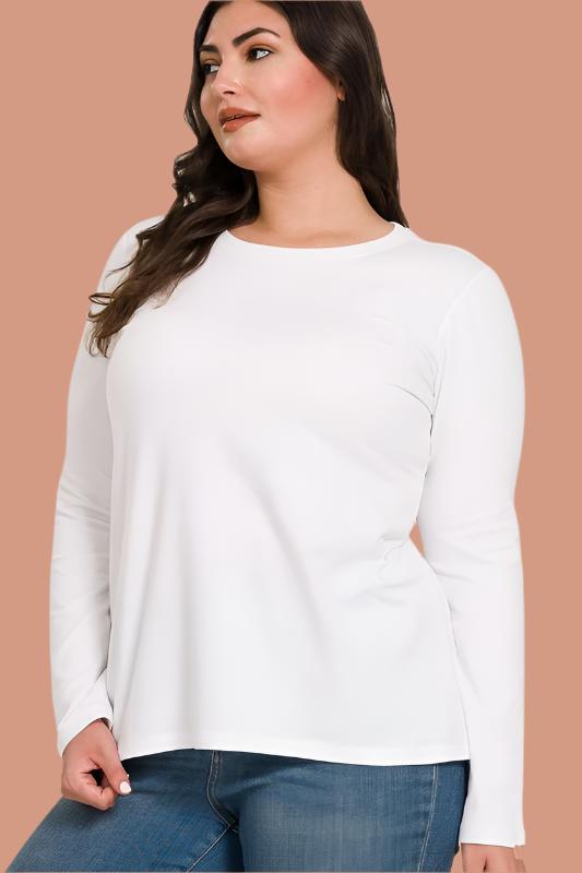 White Crew Neck T-Shirt