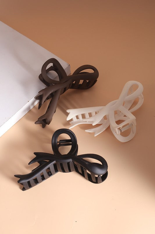 Brown Ribbon Hair Claw Clip (Copy)