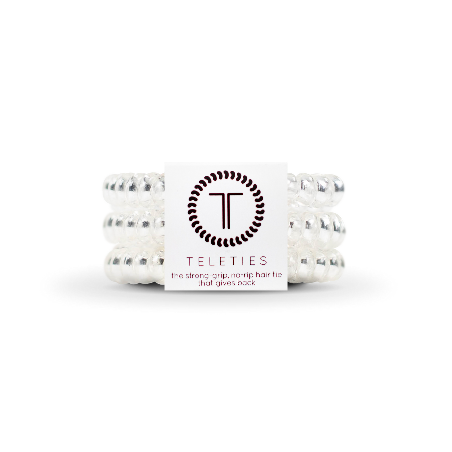Crystal Clear Hair Ties - sm