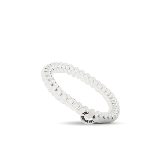 Crystal Clear Hair Ties - sm