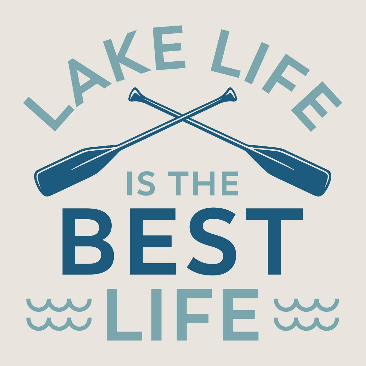 Lake Funny Cocktail Napkins | Lake Life Best Life