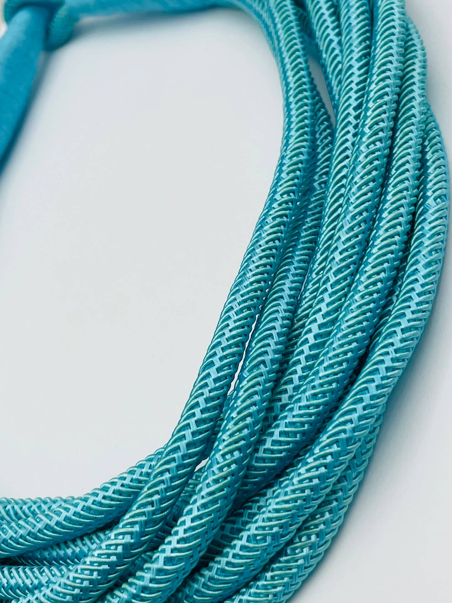 Slub 8-Strand Necklace (turquoise)