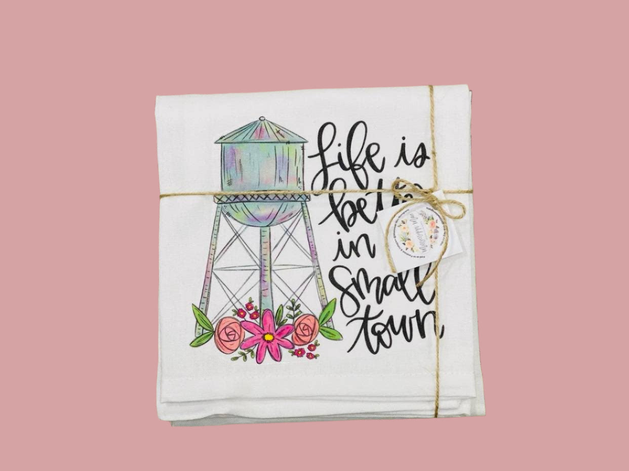 Small Town Kitchen Towel
