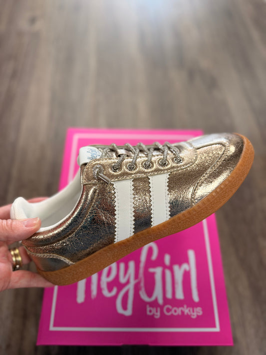 Heads Up Gold Metallic