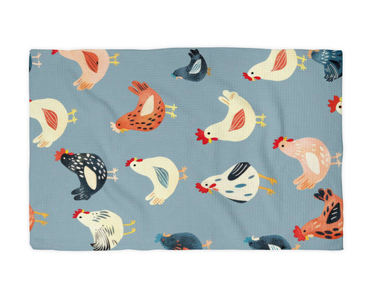 Chicken Farmhouse Rustic Towel