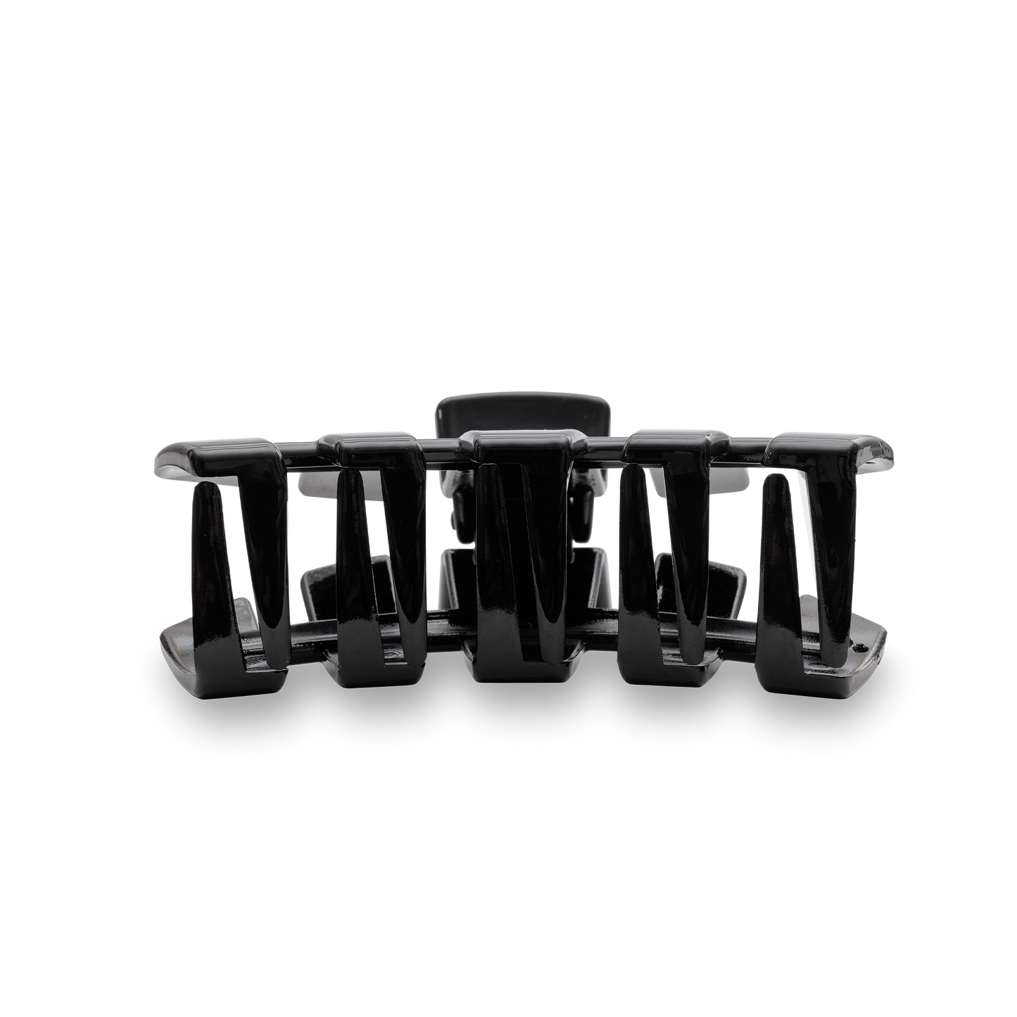 Jet Black Classic Hair Clip - Medium
