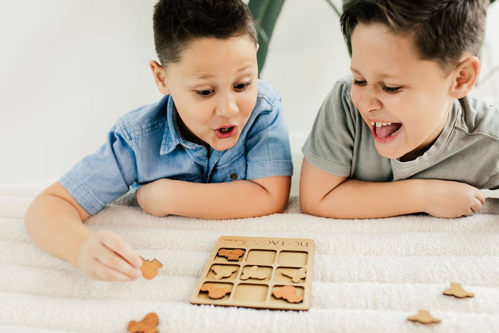 Tic-Tac-Toe Farm Cow & Corn Game