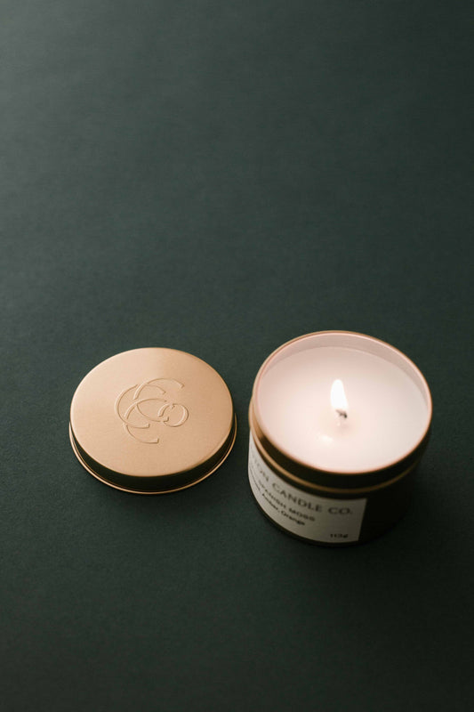 Charleston Candle Company Charleston Christmas 4 oz. Travel Tin Soy Candle