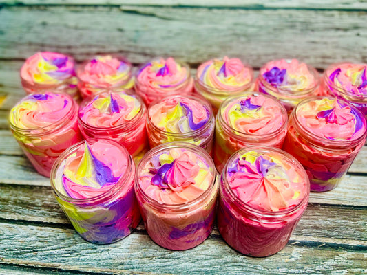 Banana Cabana Sunset Whipped Soap
