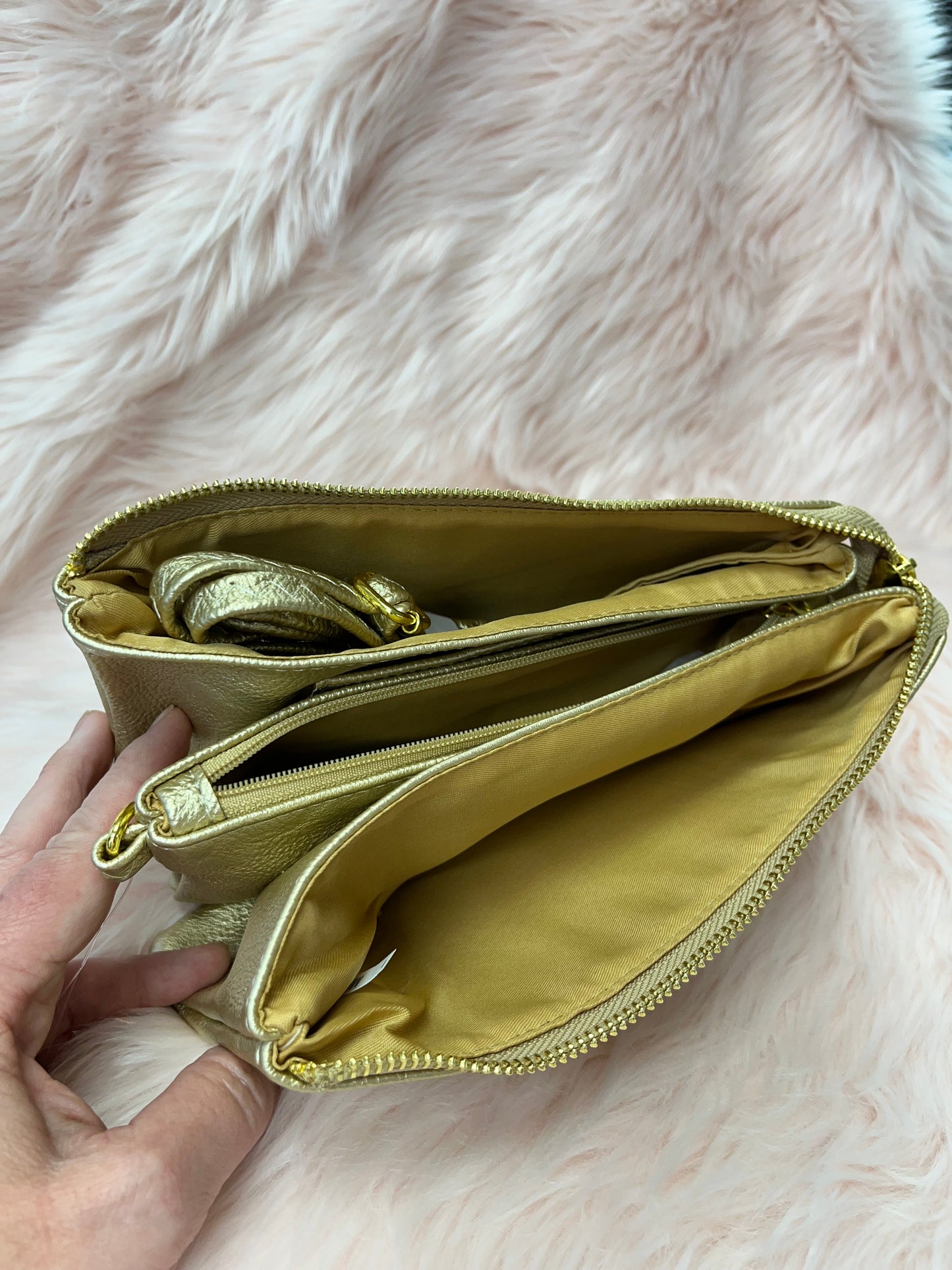 Gold Clutch