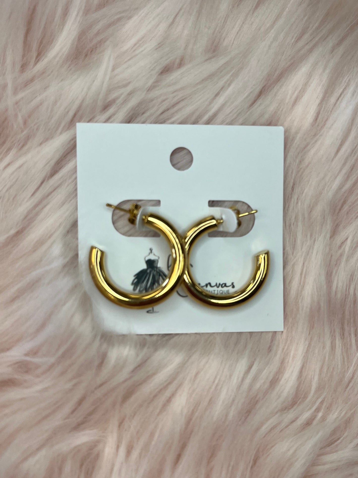 Gold Hoops Medium