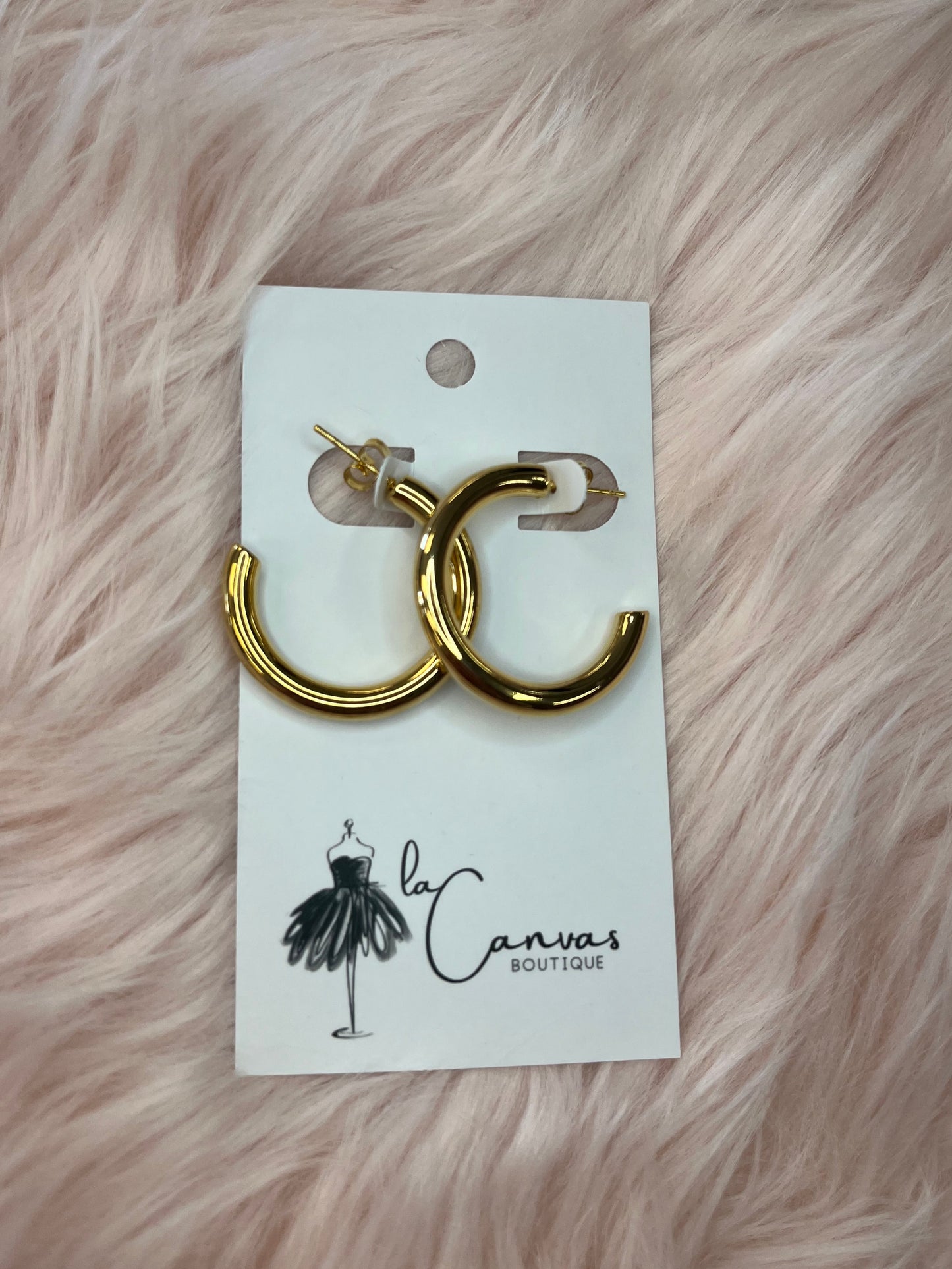Gold Hoop Large