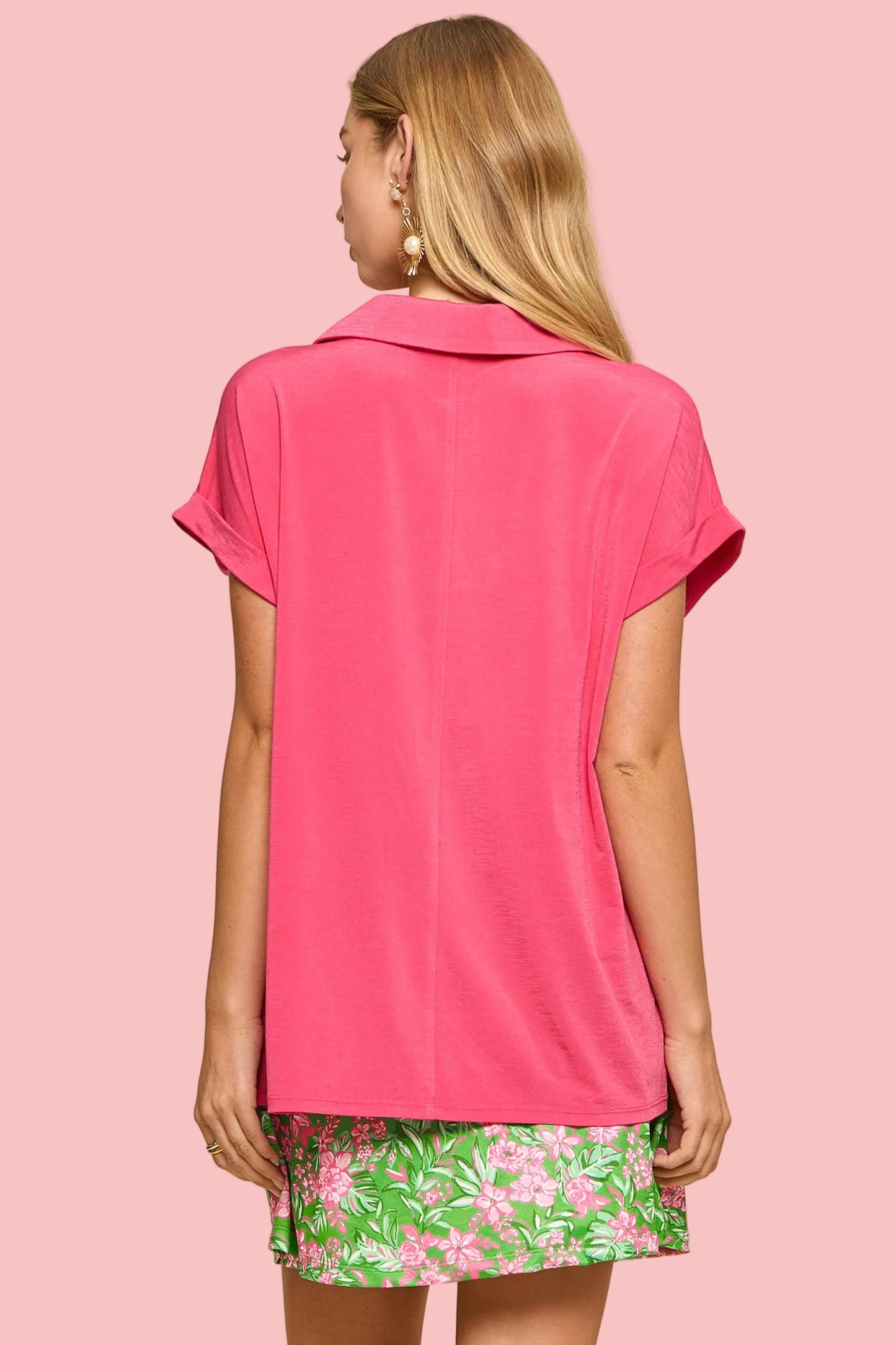 See You Soon Pink Top