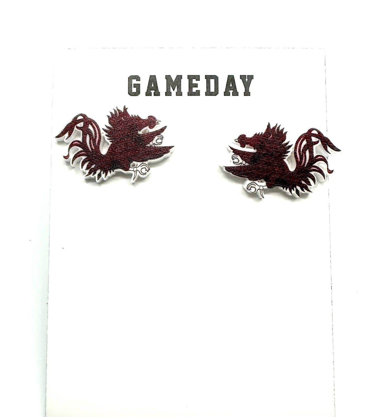 South Carolina Gamecocks Stud Earring