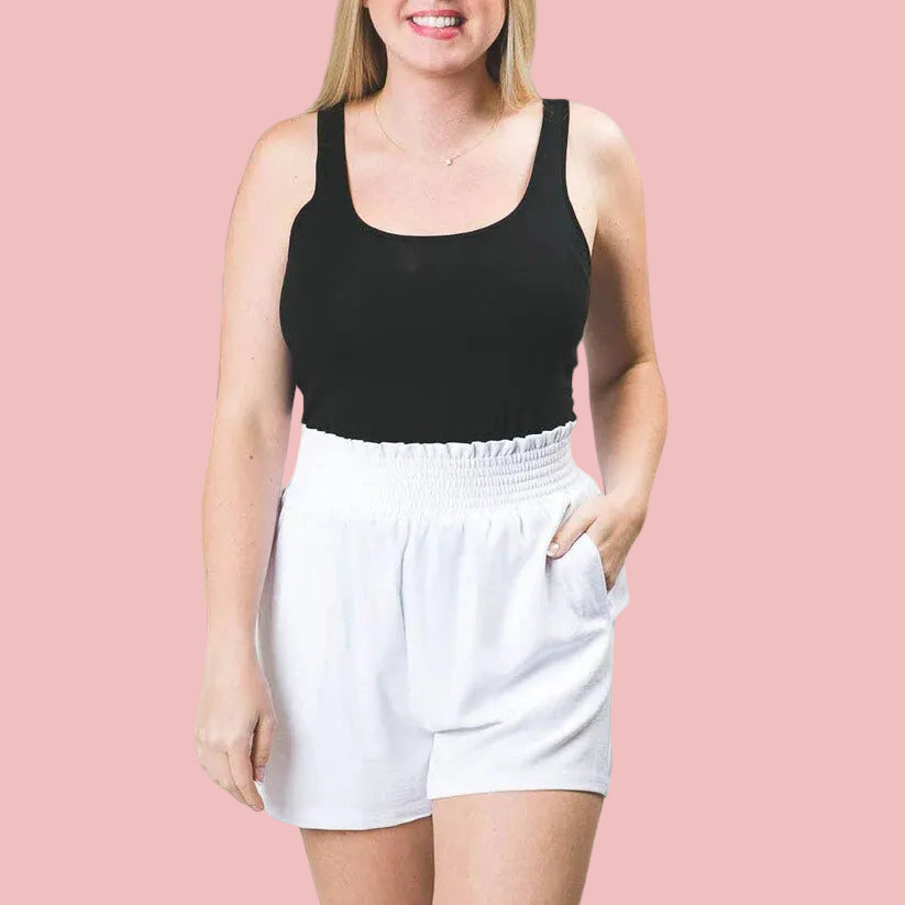 White Harper Short