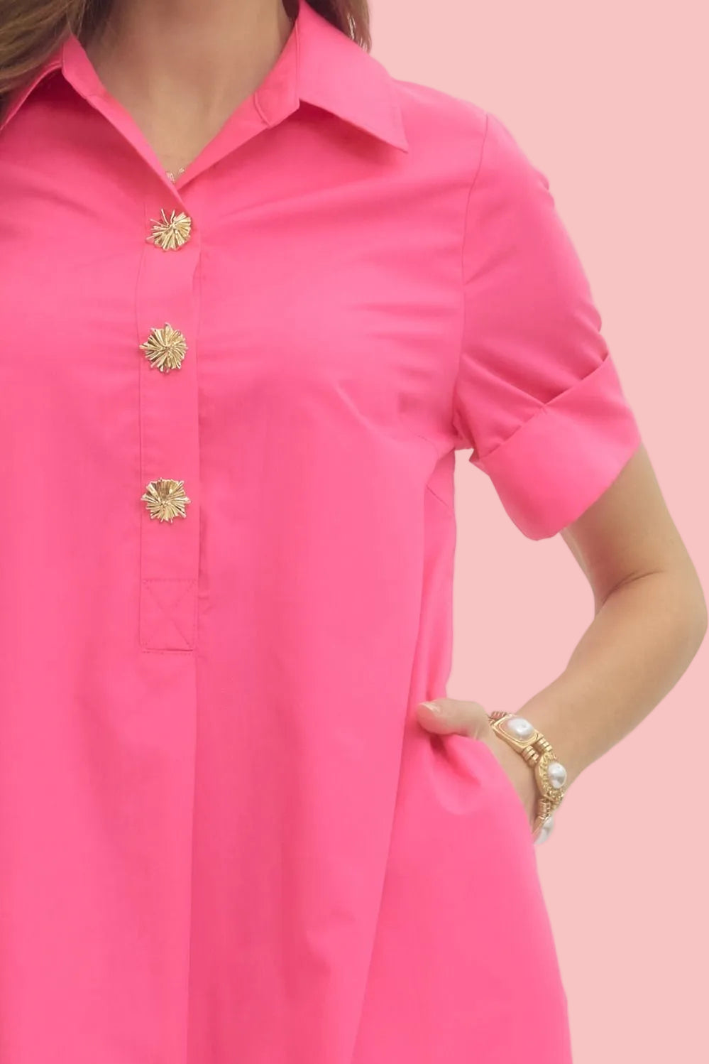 Dreamy Pink Midi Dress