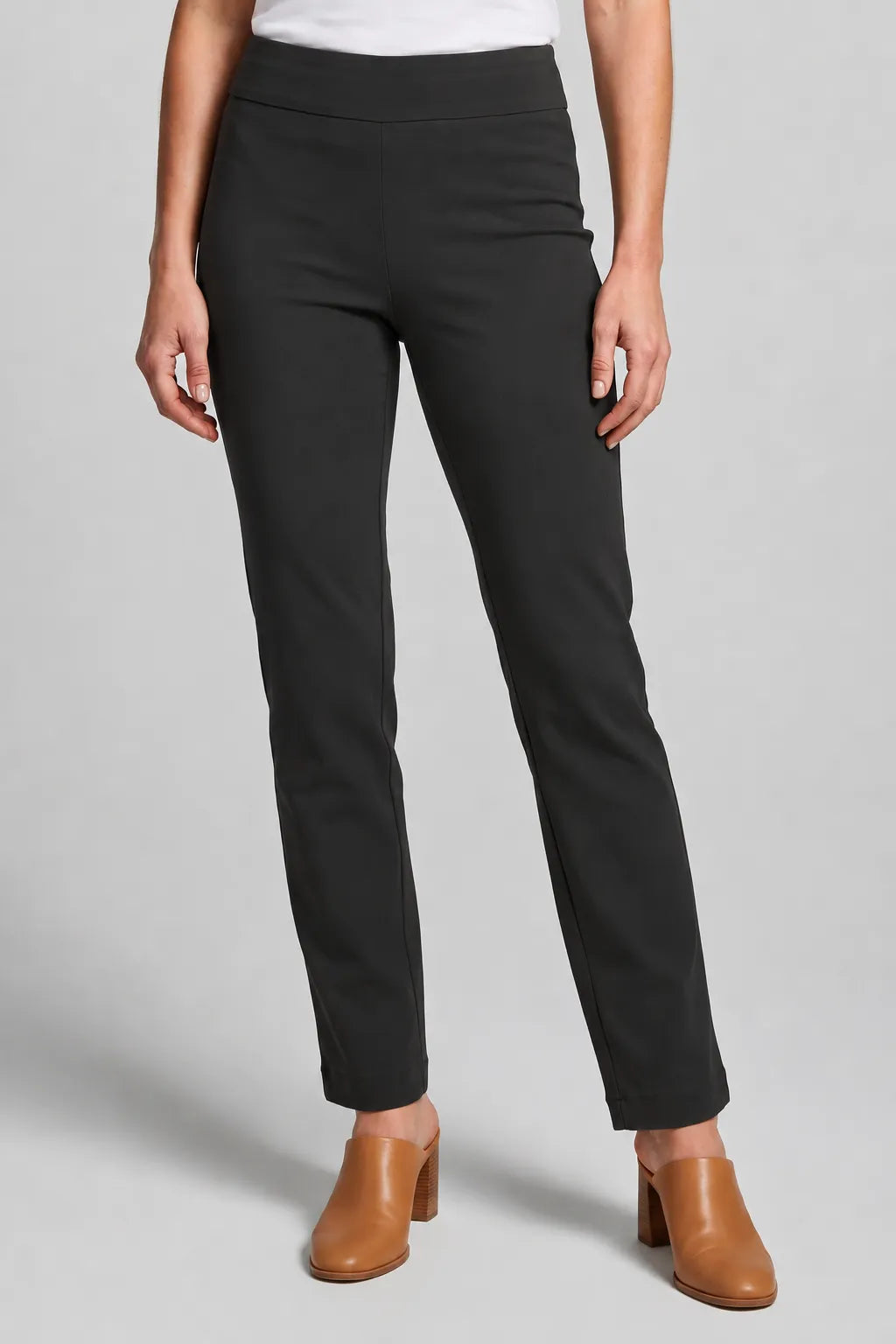 Black Straight Leg Millennium Pant