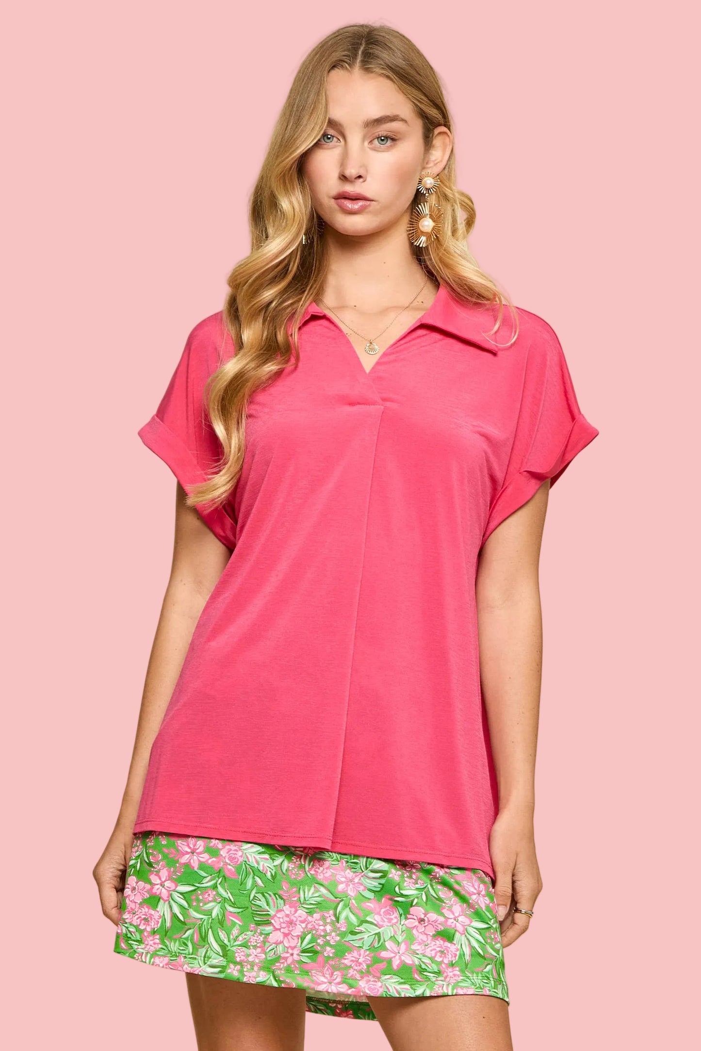 See You Soon Pink Top