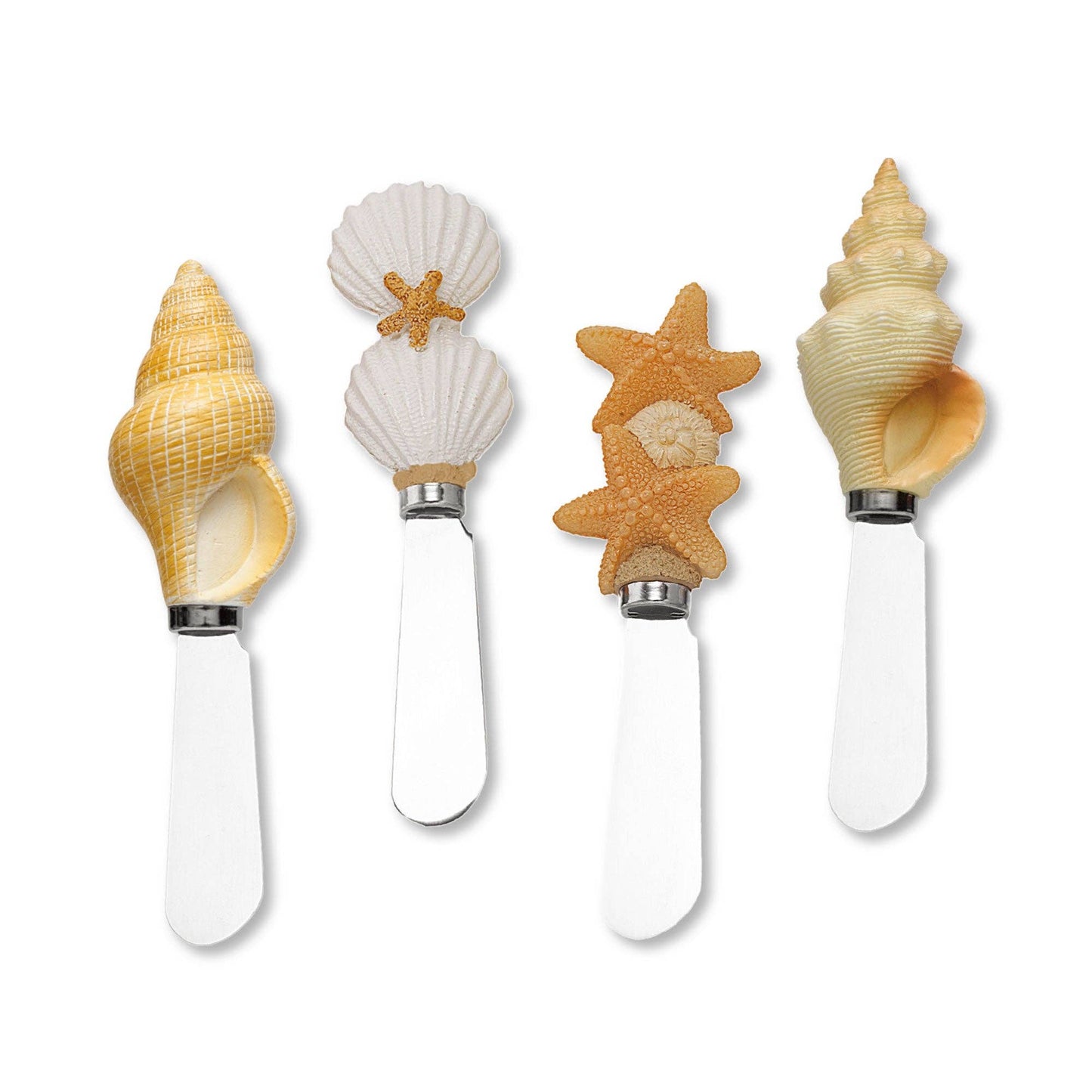 Shells Polyresin Cheese Spreader