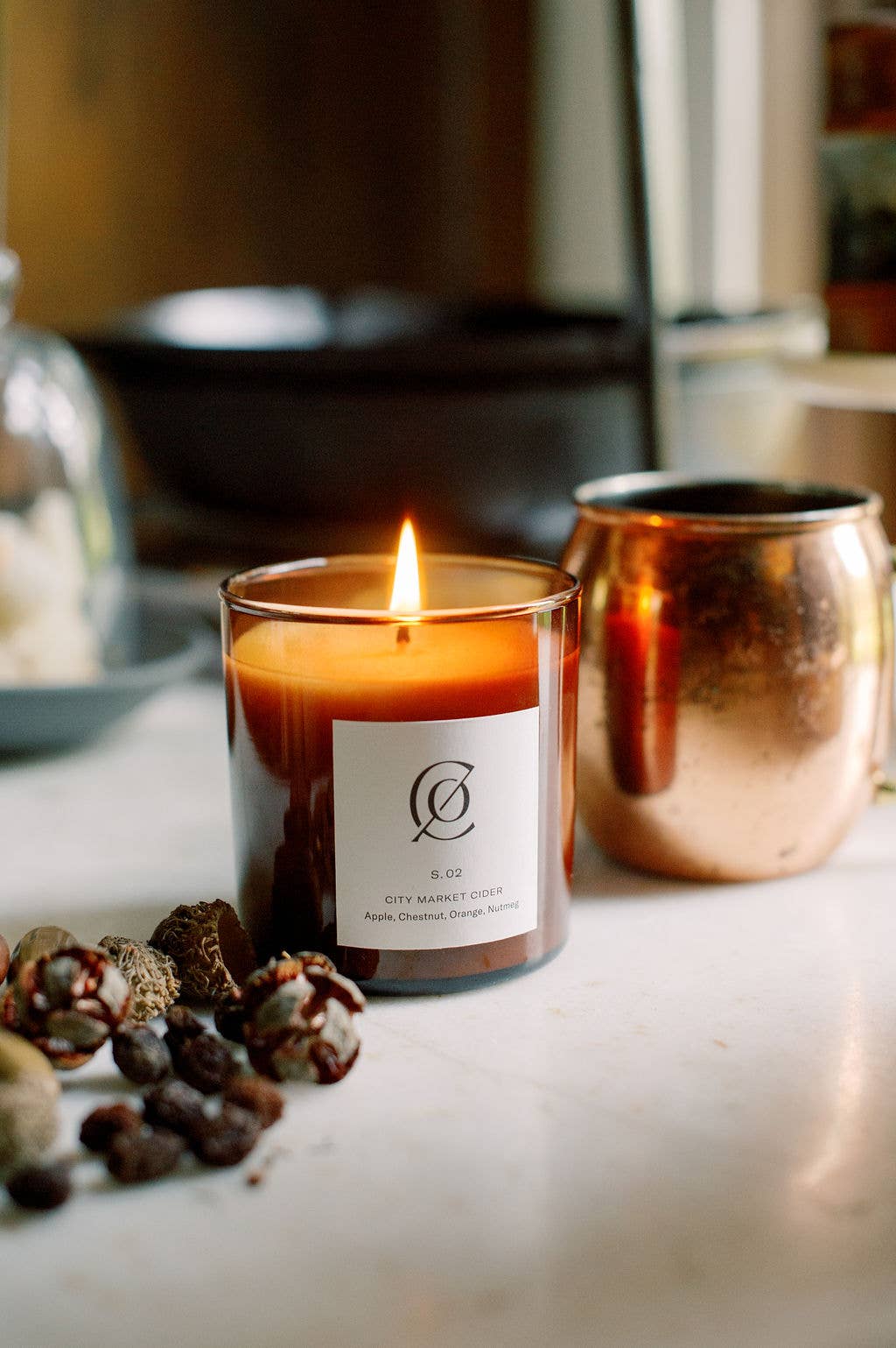 Charleston Candle Company City Market Cider Soy Candle