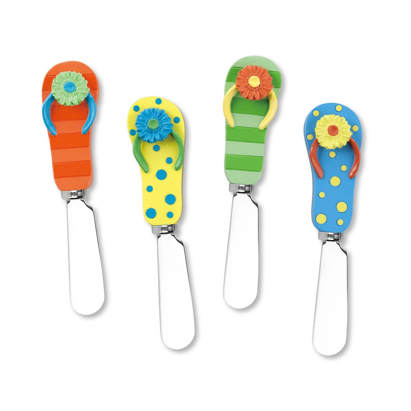 Flip Flops Polyresin Cheese Spreader