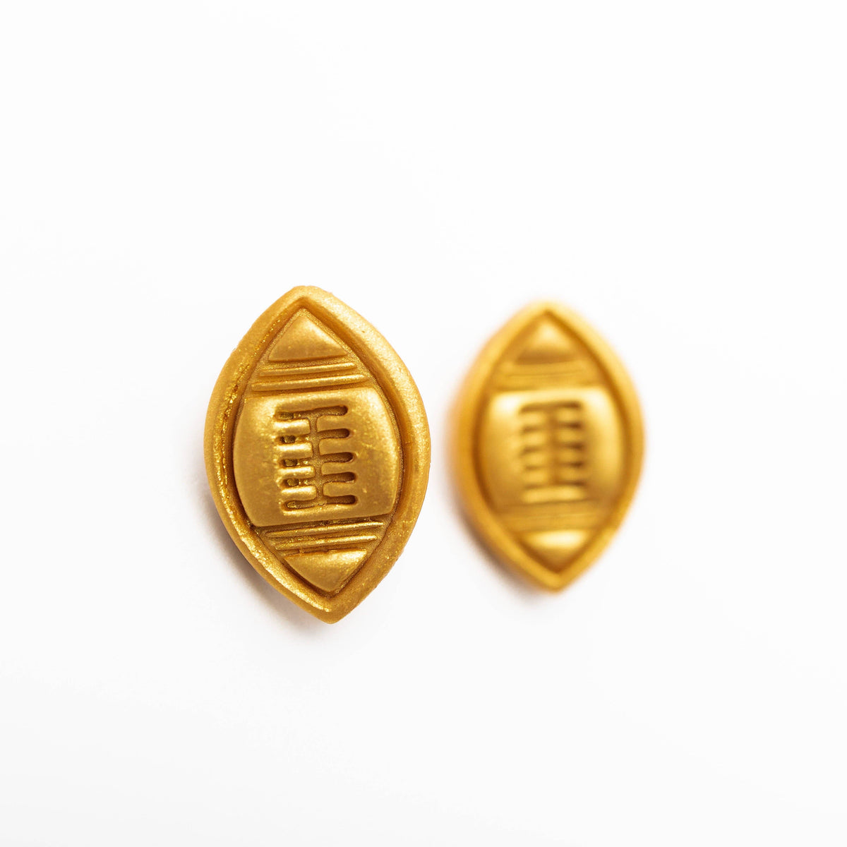 Football Stud Earrings