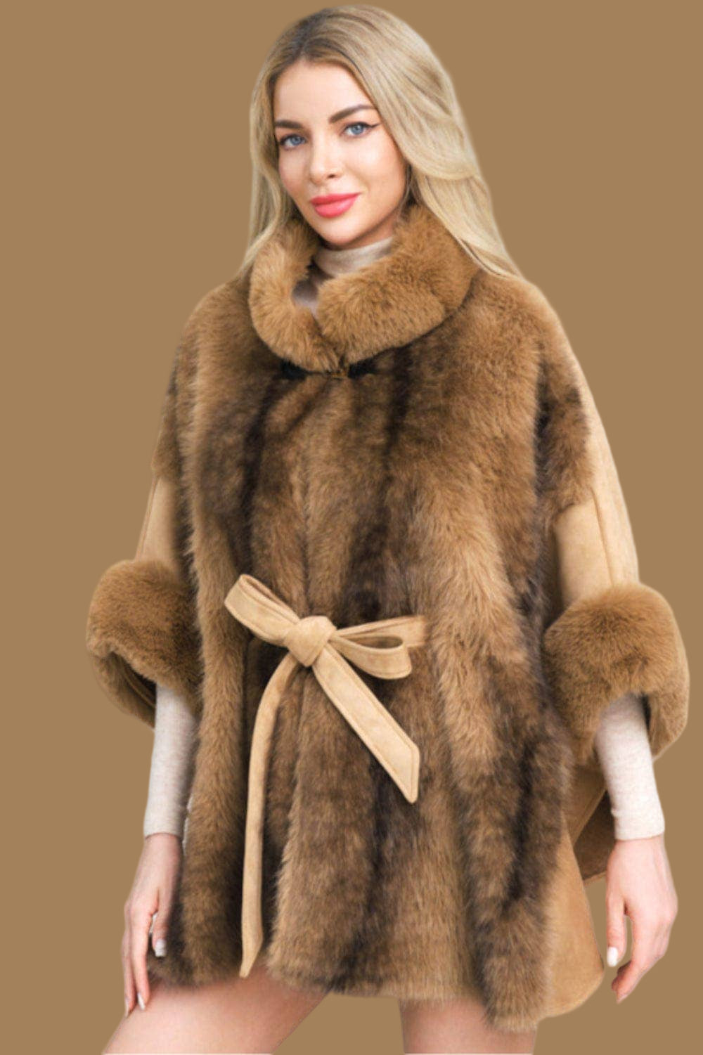 The Upper East Side Fur Cape