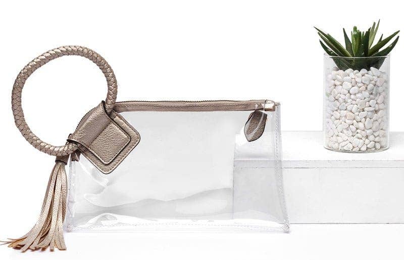 Champagne Clear Crossbody