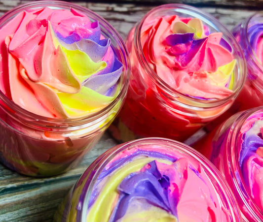 Banana Cabana Sunset Whipped Soap