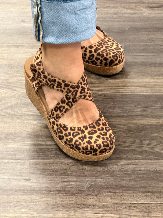 Whats the Rush Corky Wedge Leopard