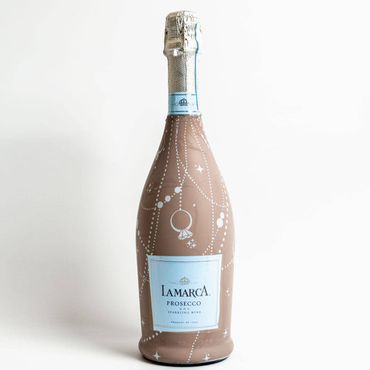 Beau Bottles Taupe Pearls and Prosecco - Prosecco Collection