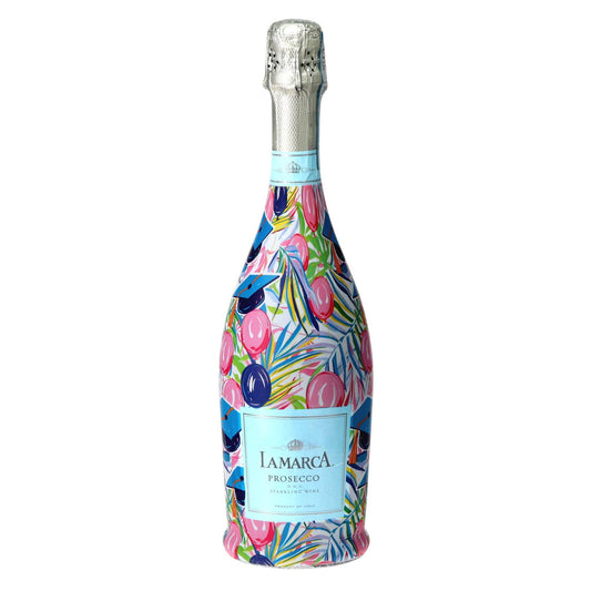 Pink Graduation Prosecco Bottle Wrap
