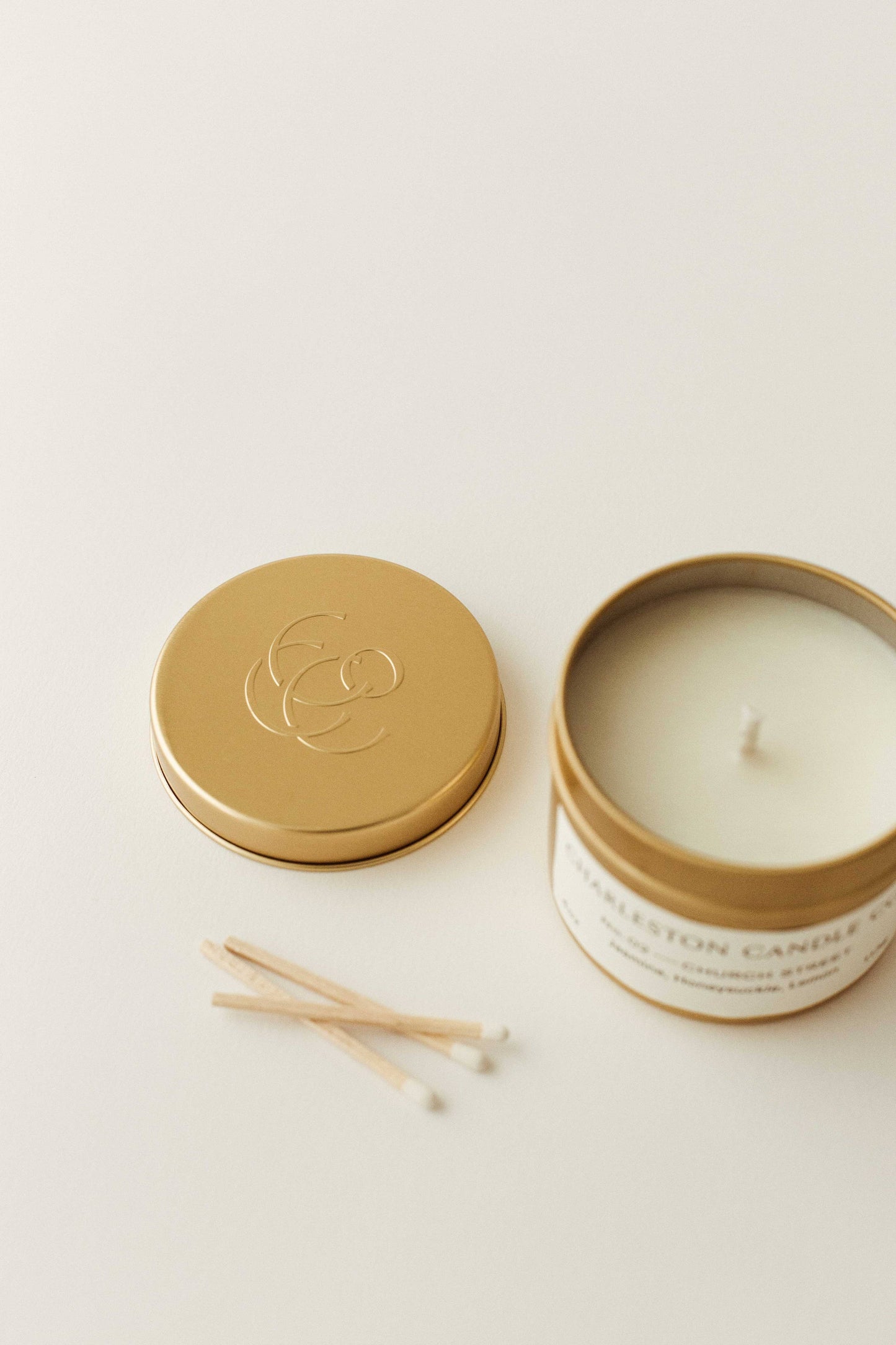 Signature Collection 4 oz. Travel Tin Soy Candle: Isle of Palms
