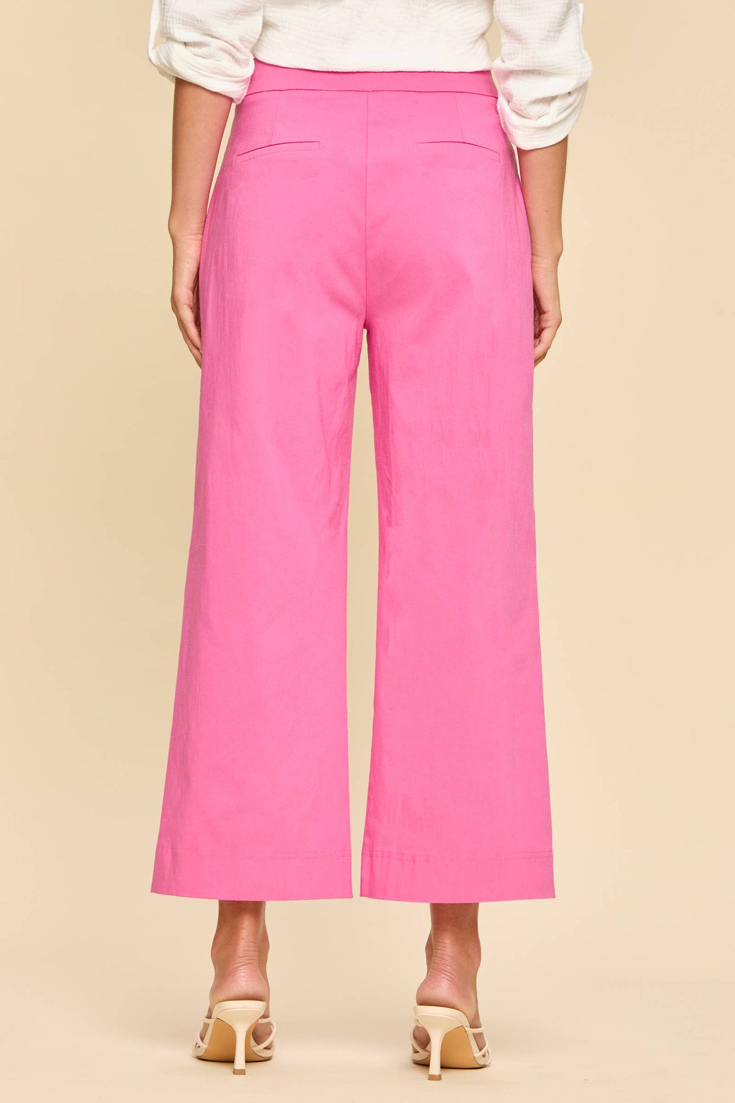 Everyday Pink Wide Leg Pants