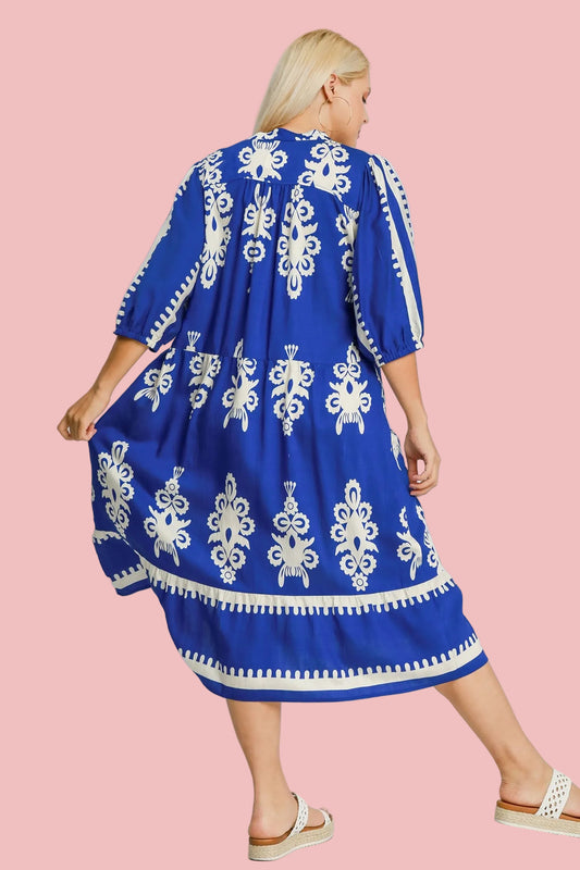 Easy Breezy Cobalt Midi