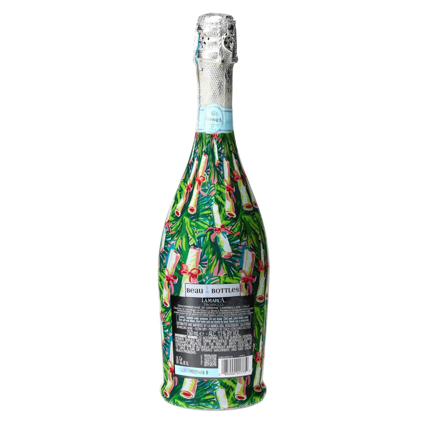 Preppy Diploma Prosecco Bottle Wrap