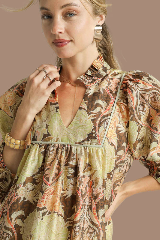 Maple Whisper Dress