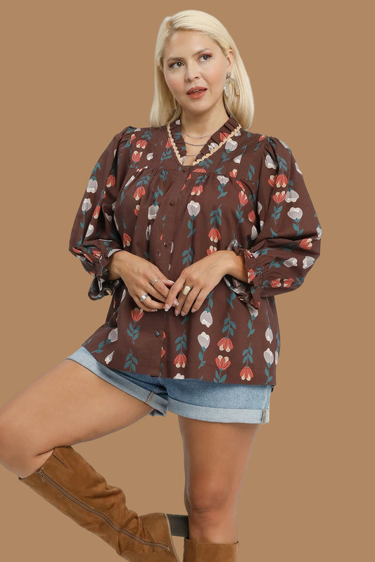 Harvest Floral Top