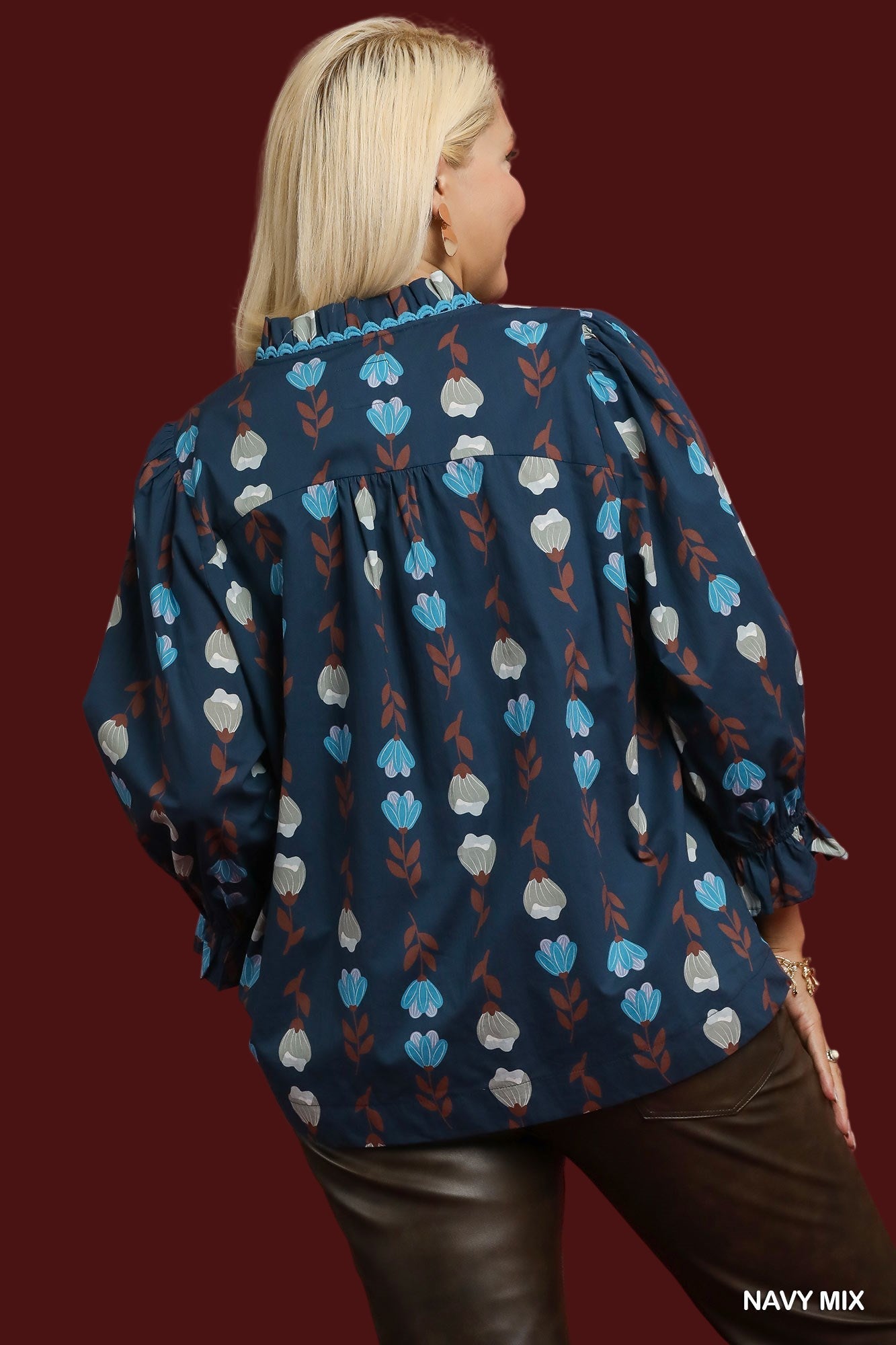 Midnight Meadow Top