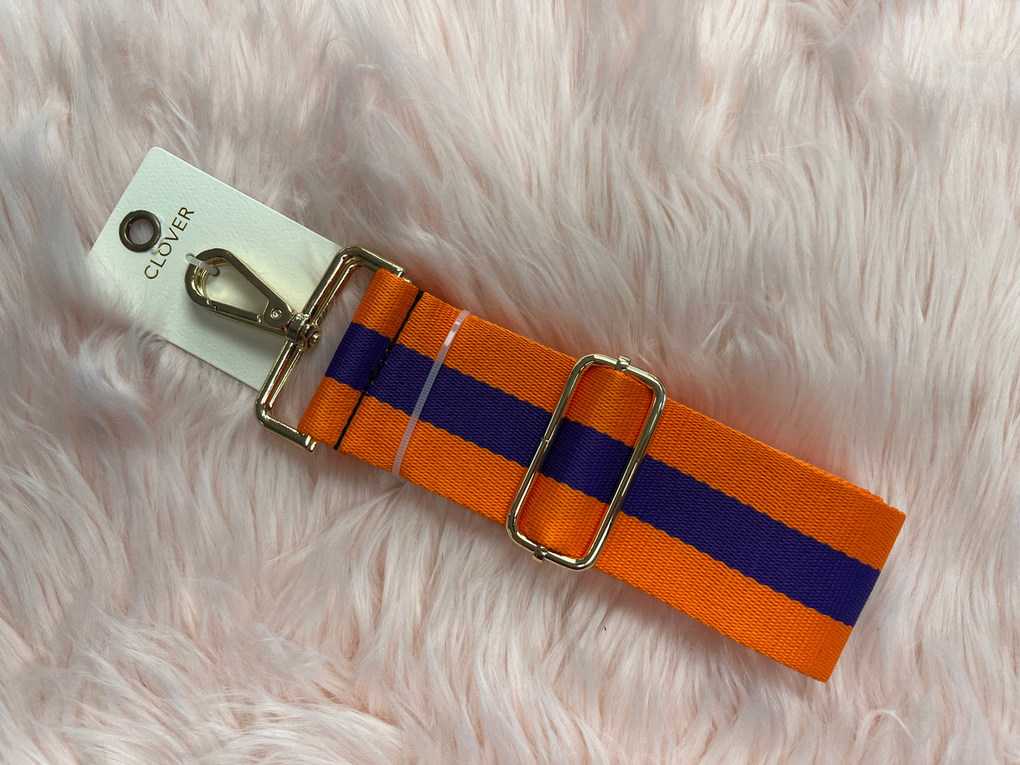 Clemson Striped Strap
