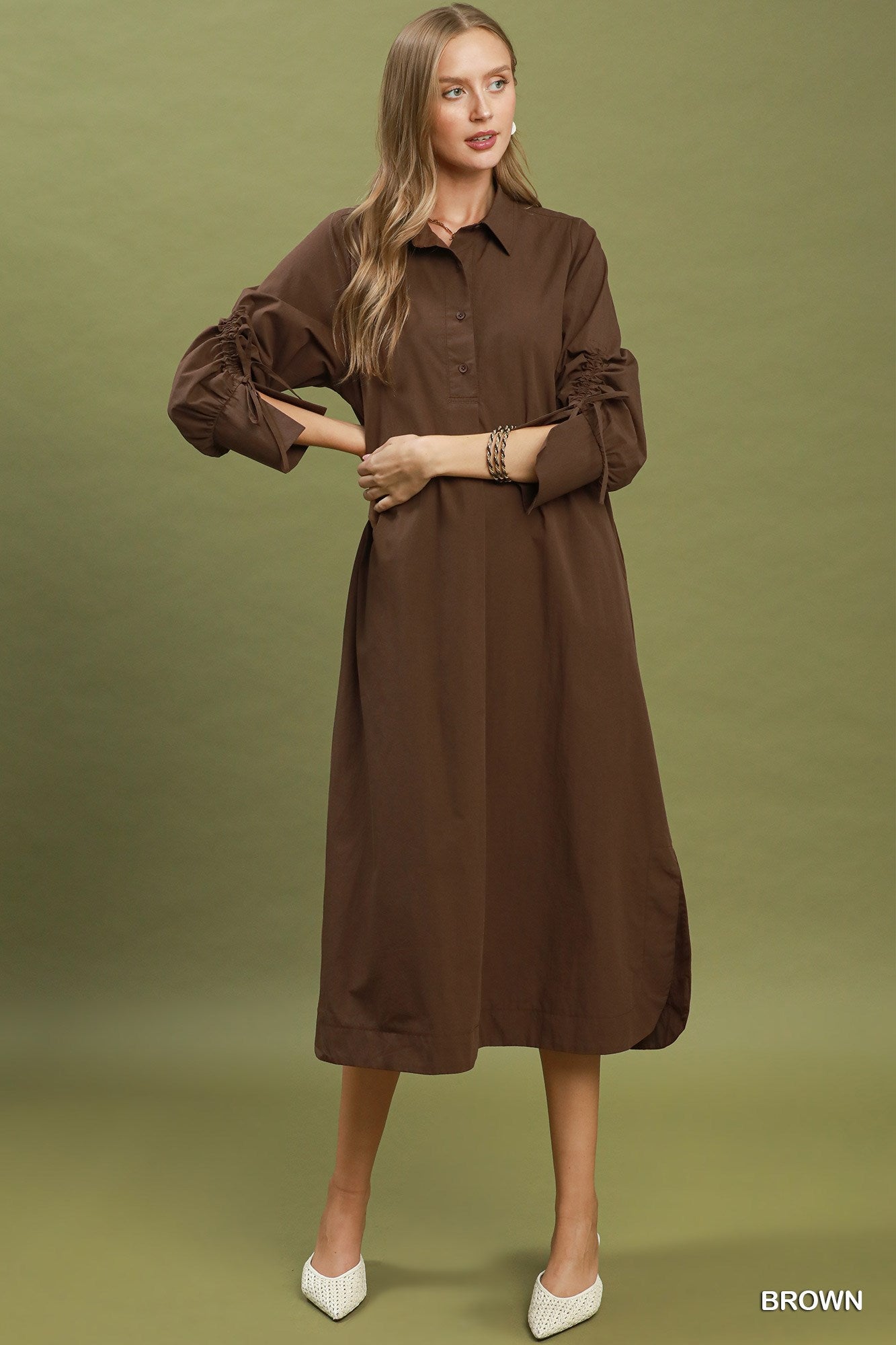 Espresso Midi Dress