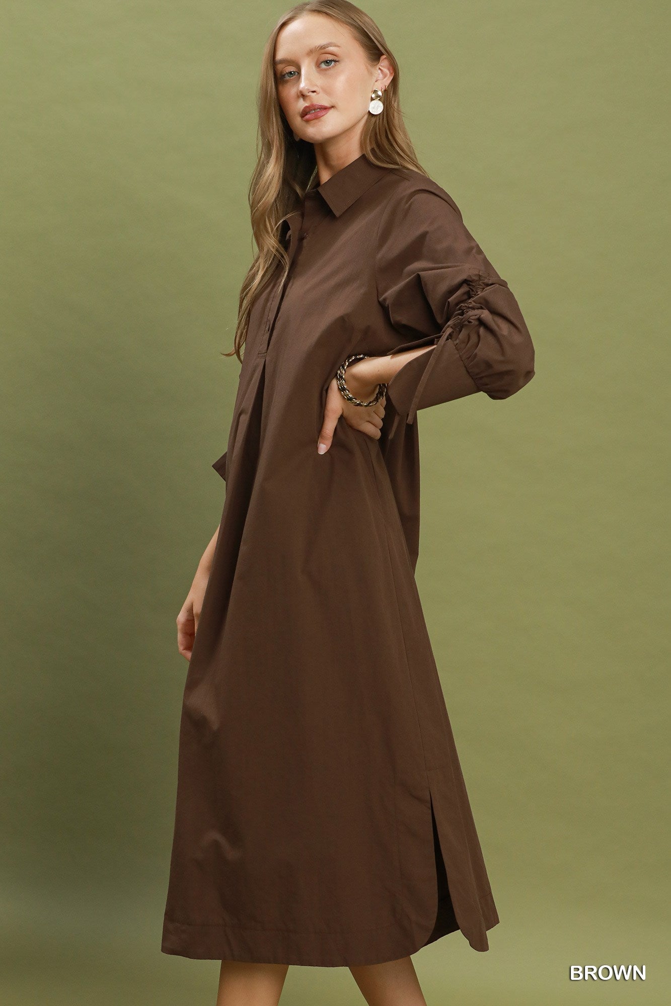 Espresso Midi Dress
