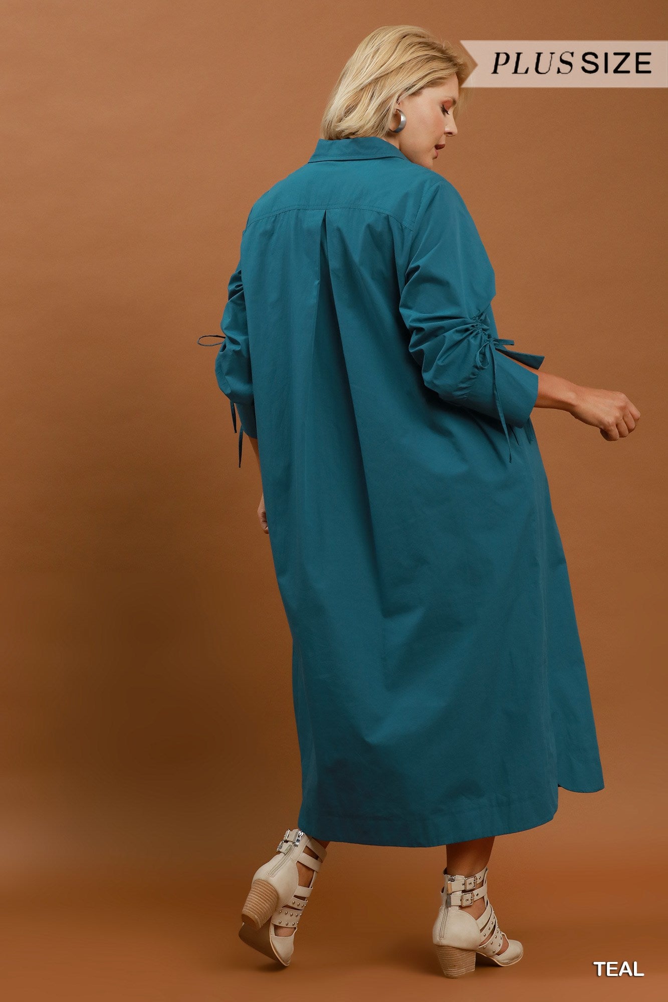 Teal Midi Dress