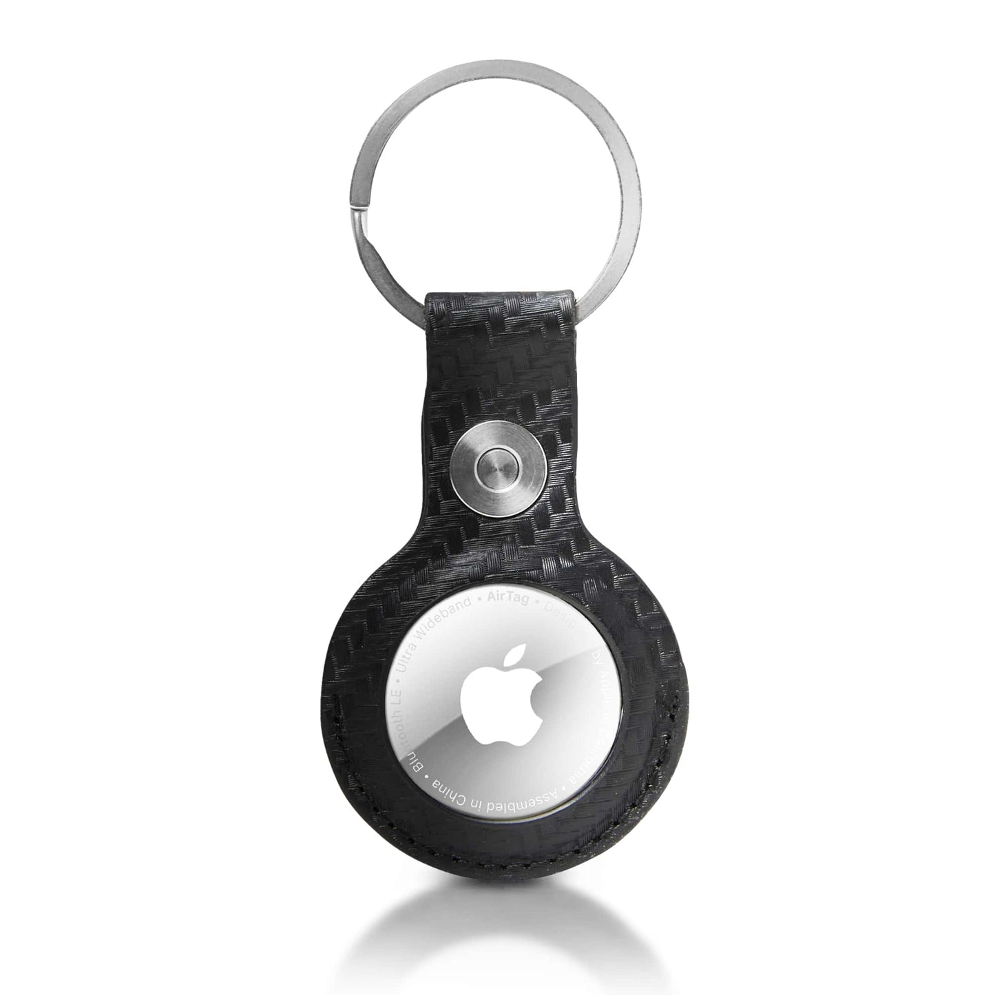 Leather Air Tag Holder Keychain