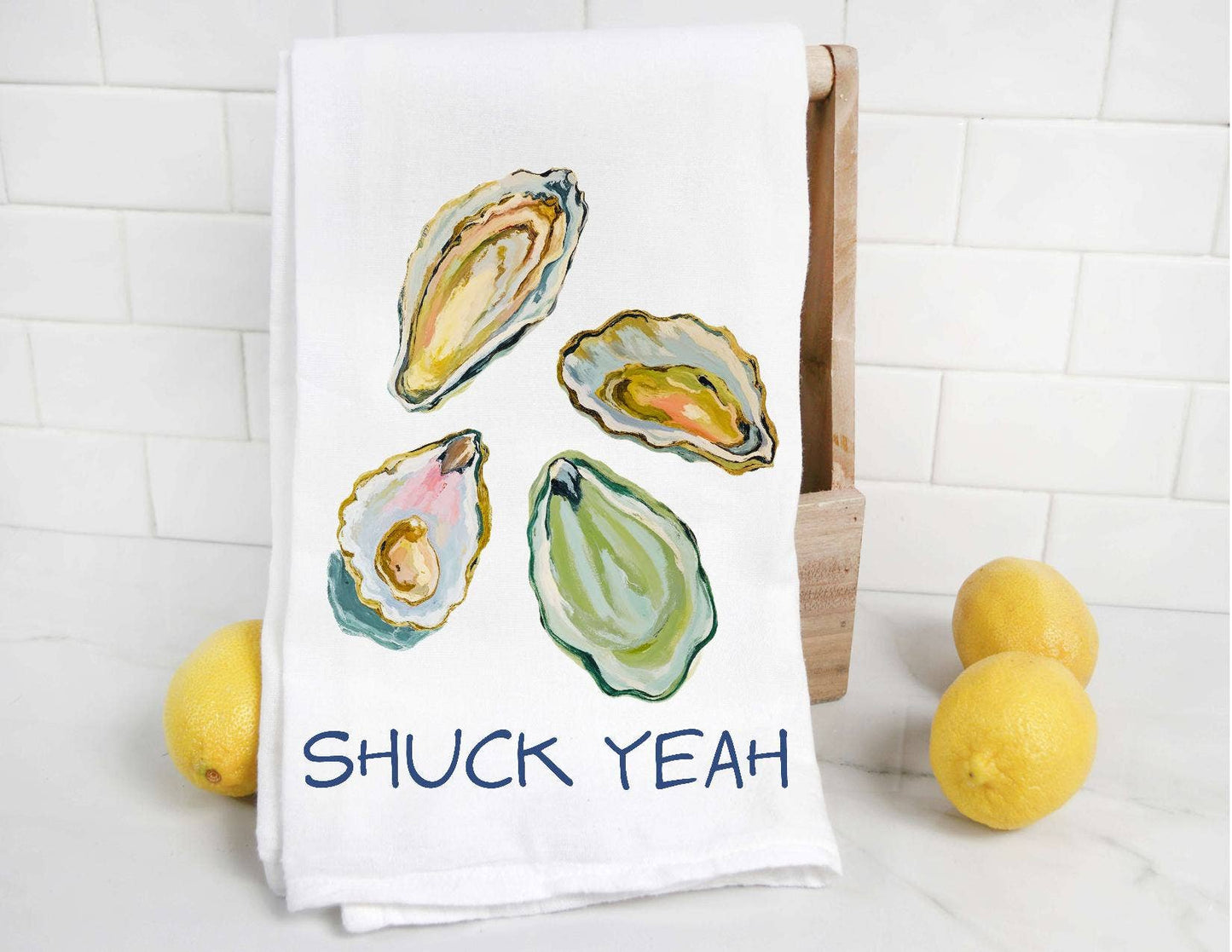 Shuck Yeah Tea Towel