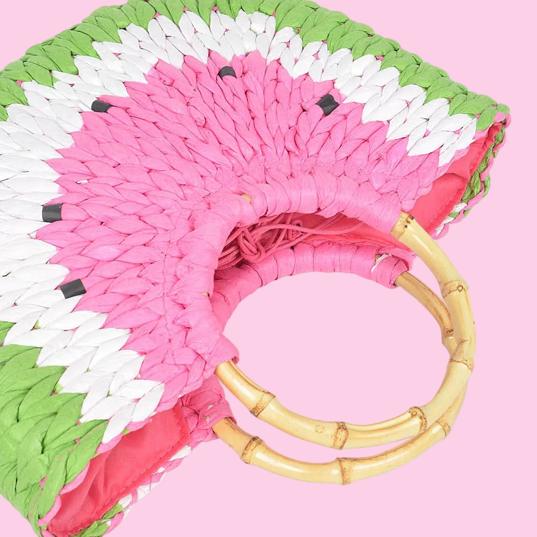 Straw Watermelon Handbag
