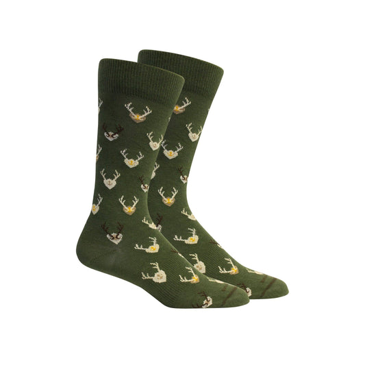 Eli Antler Socks -Sage